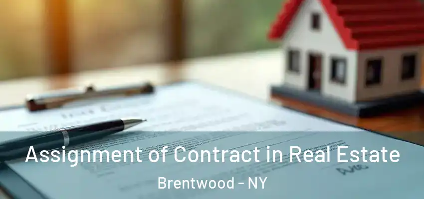  Assignment of Contract in Real Estate Brentwood - NY